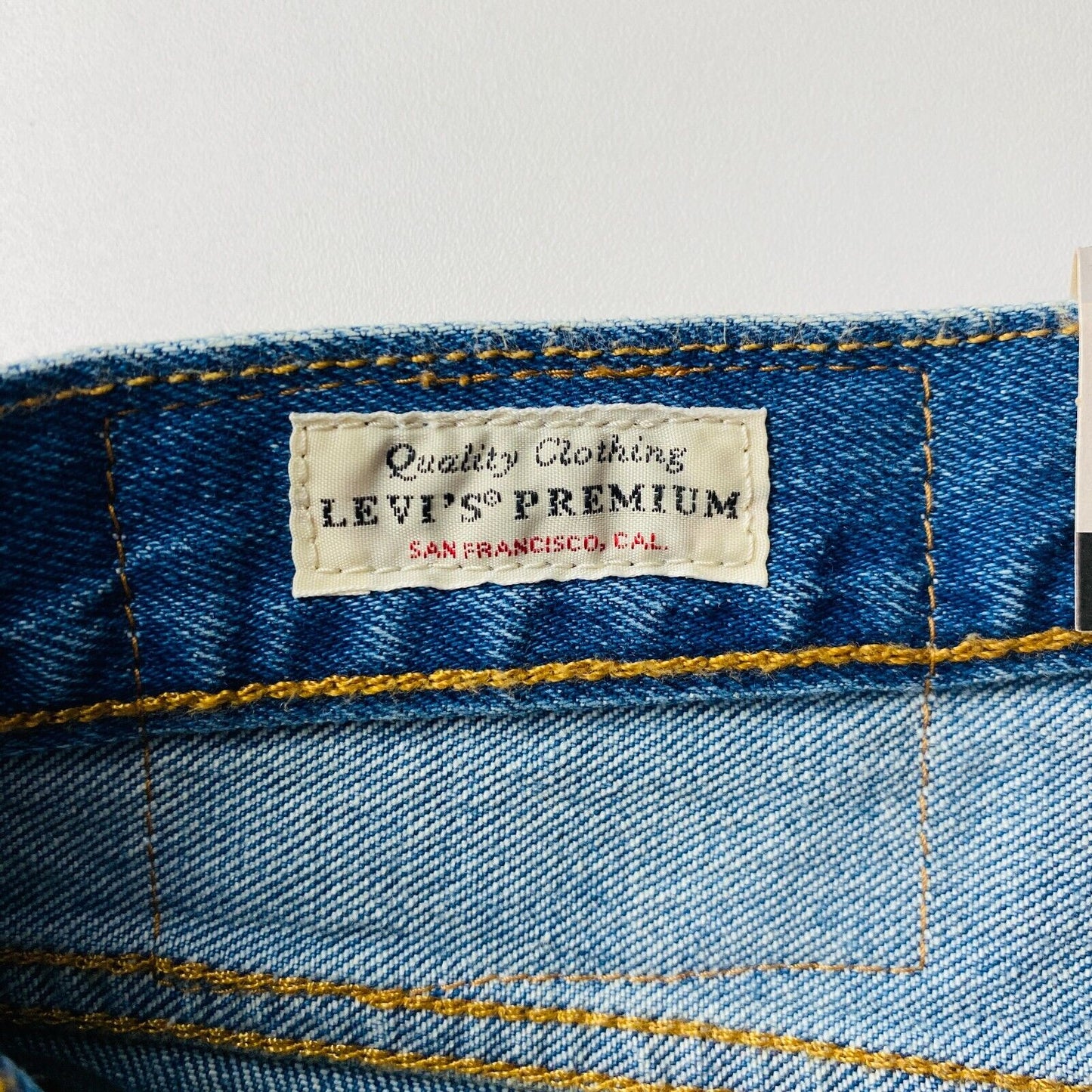 Levi's Premium 501 ST x JUSTIN TIMBERLAKE Blue Mens Slim Taper Fit Jeans W34 L32