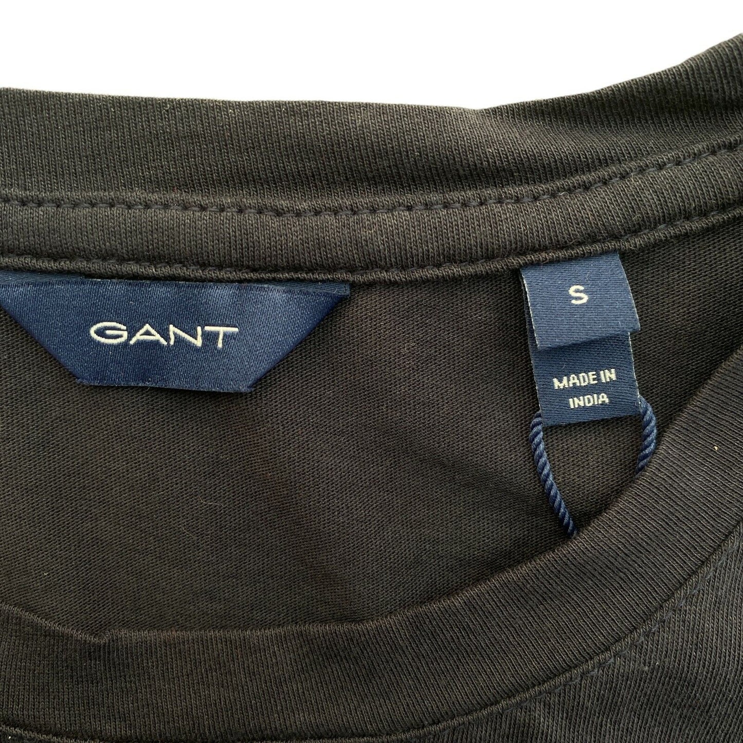 GANT Navy Blue Original Crew Neck T Shirt Size S