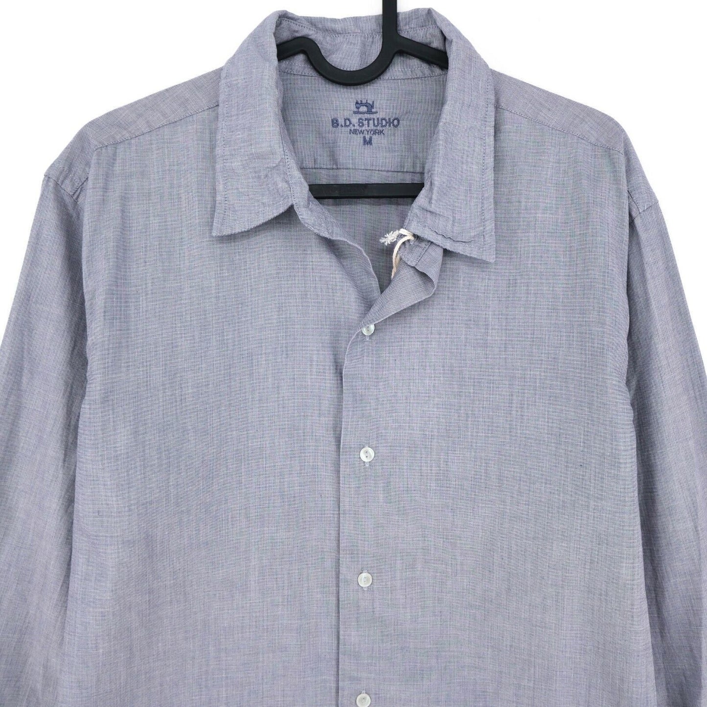 BD STUDIO Blue 100% Cotton Shirt Size M L XXL