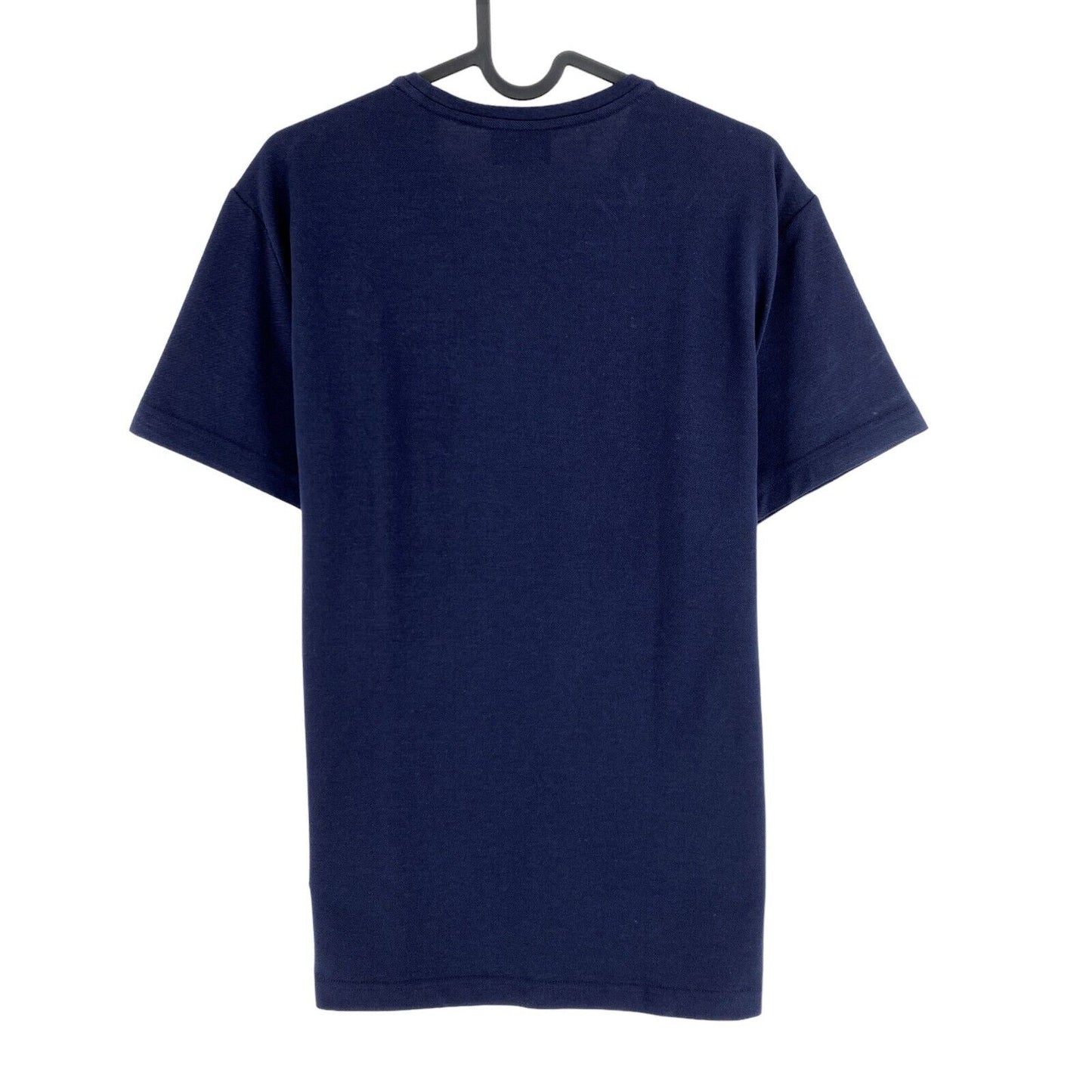 GANT T-Shirt mit Rundhalsausschnitt, Piqué, Marineblau, Größe L