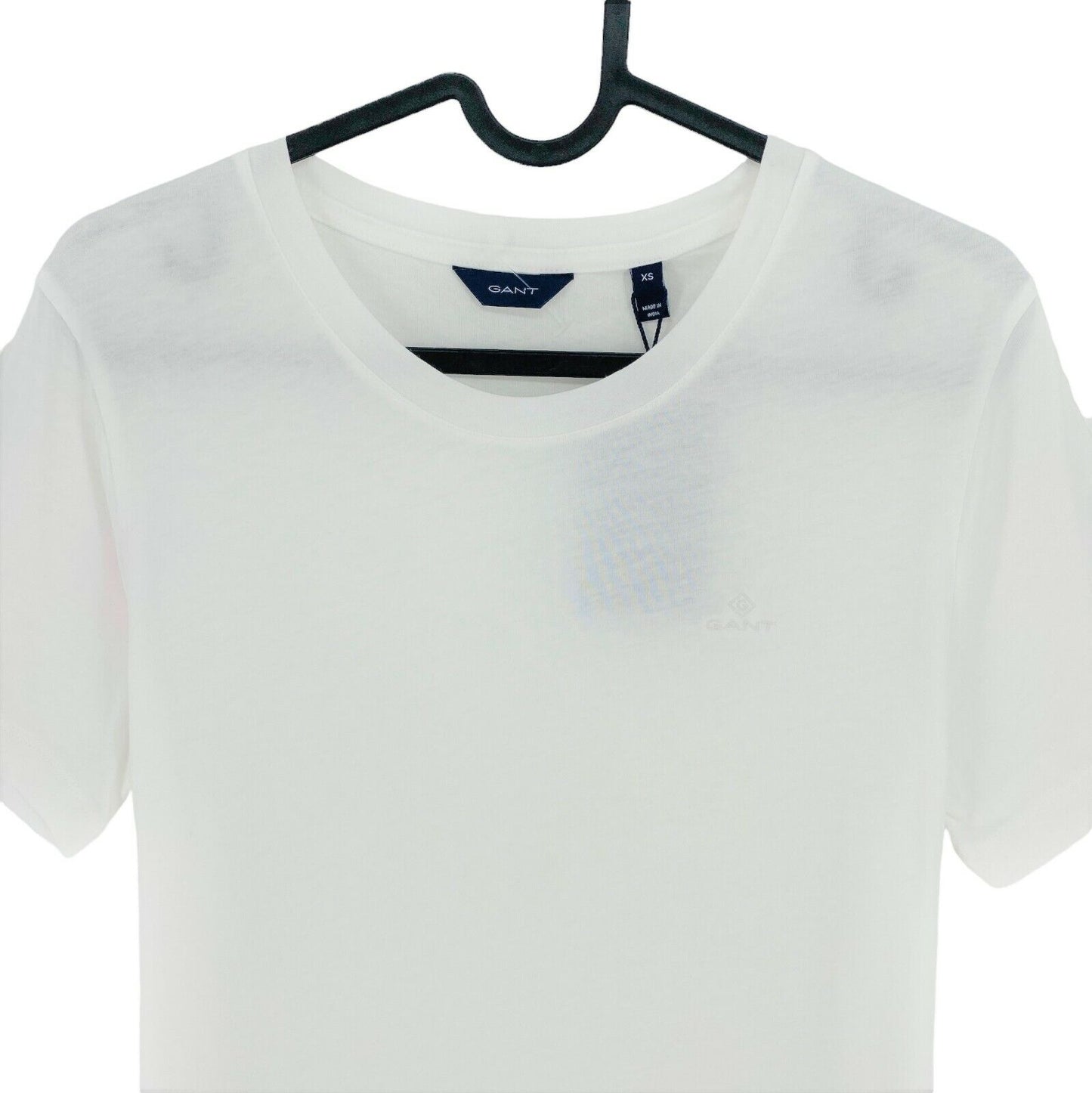 GANT White Original Crew Neck T Shirt Top Size XS