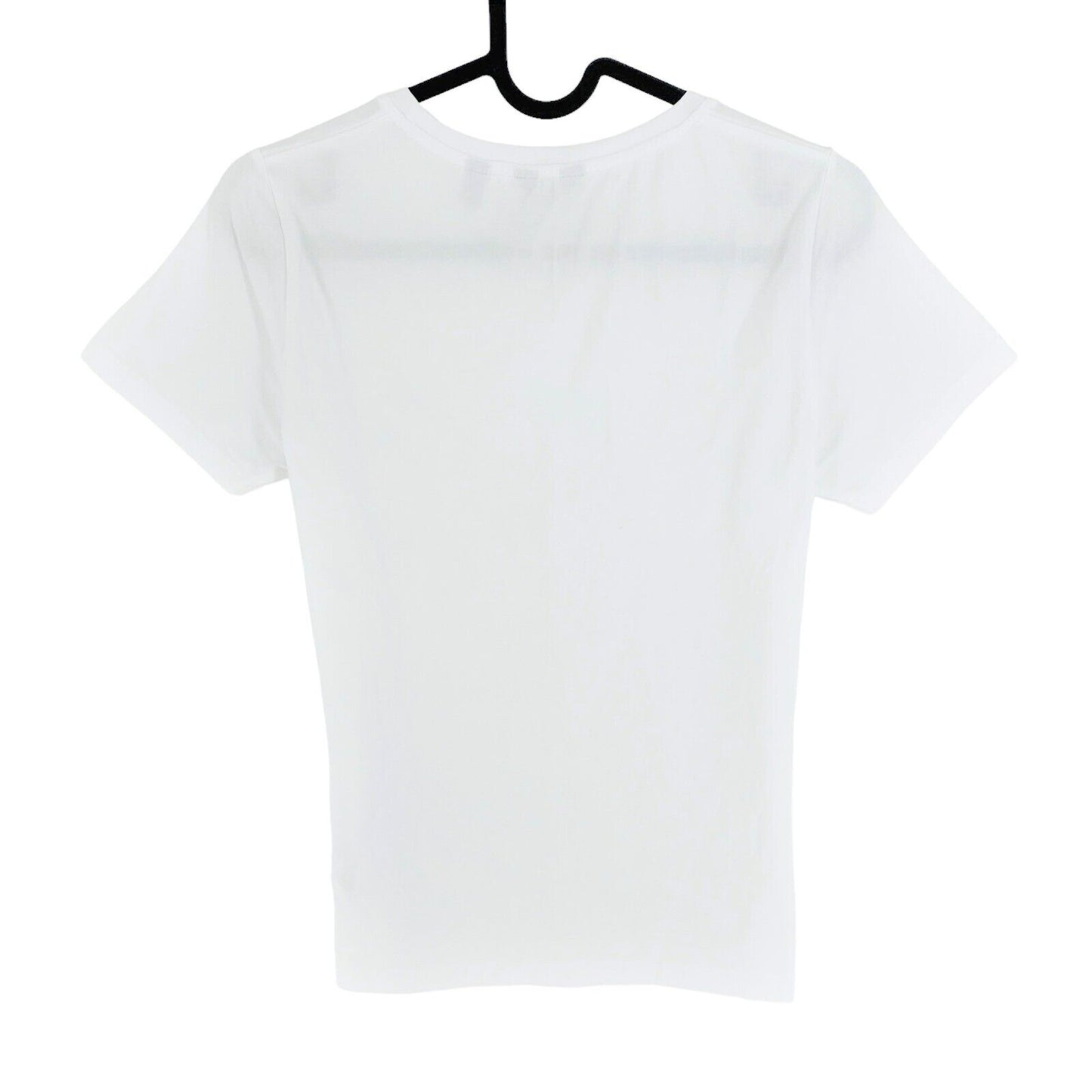 GANT Blanc CTN/ELA Crew Neck SS T-shirt Taille XS