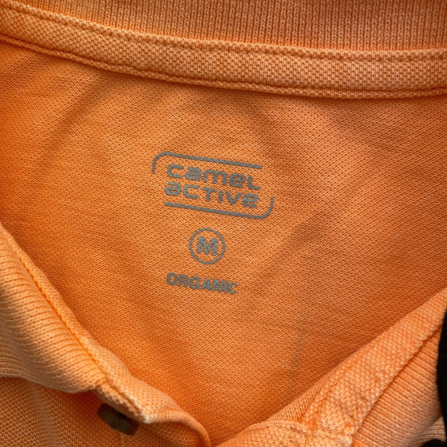 Camel Active Hellorange Piqué Poloshirt SS Größe M