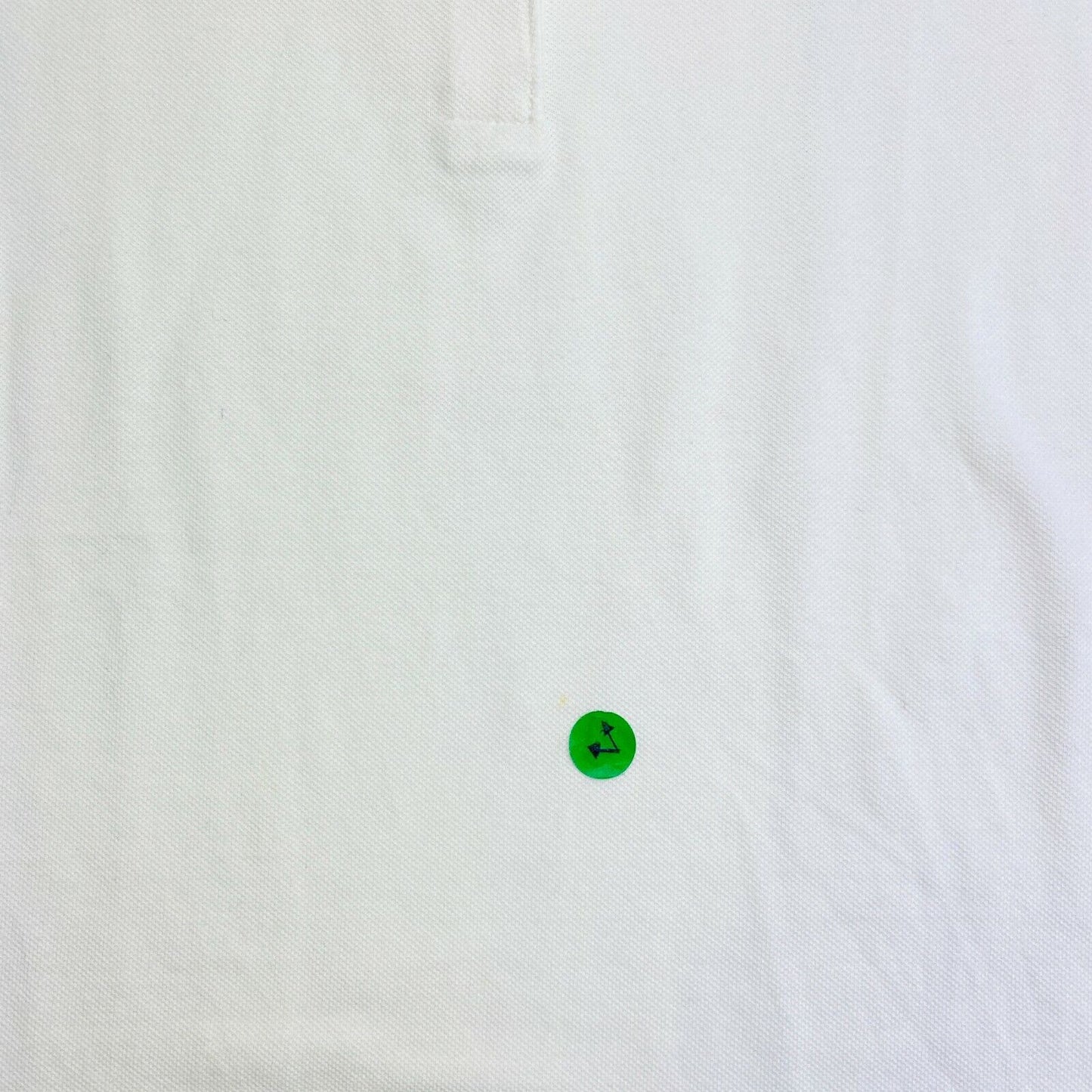 NAUTICA Weißes kurzärmliges Polo-T-Shirt, Größe 2XS XXS