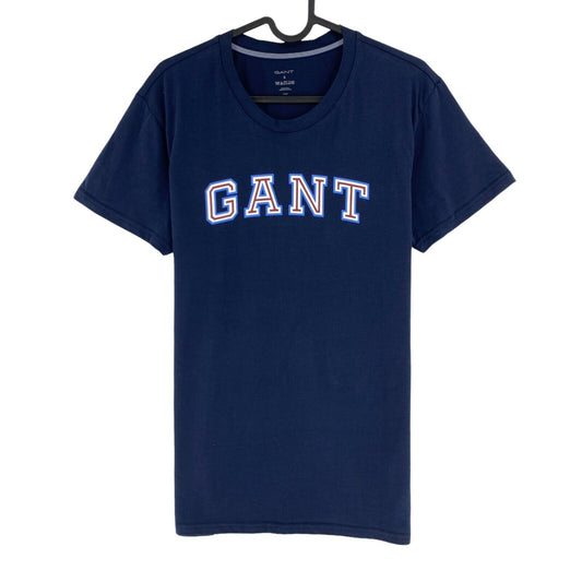 GANT Navy Blue Logo Crew Neck T Shirt Size S