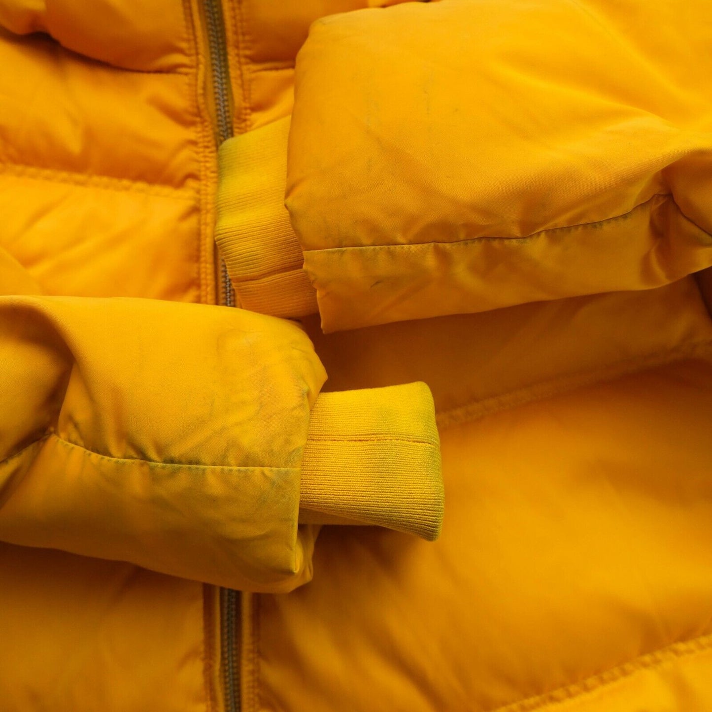 GANT Yellow The Alta Hooded Down Jacket Coat Parka Size S