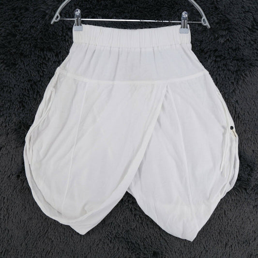 ONE TEASPOON White Le Festival Shorts Skirt Size EU 34 36 UK 8 10 US 6 8