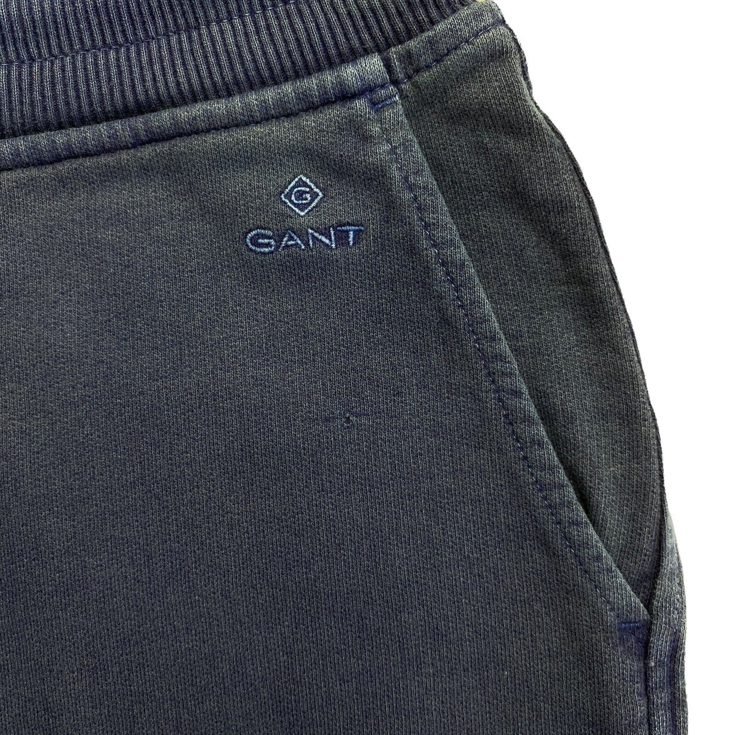 GANT Navy Blue Sun Faded Sweat Shorts Size XS