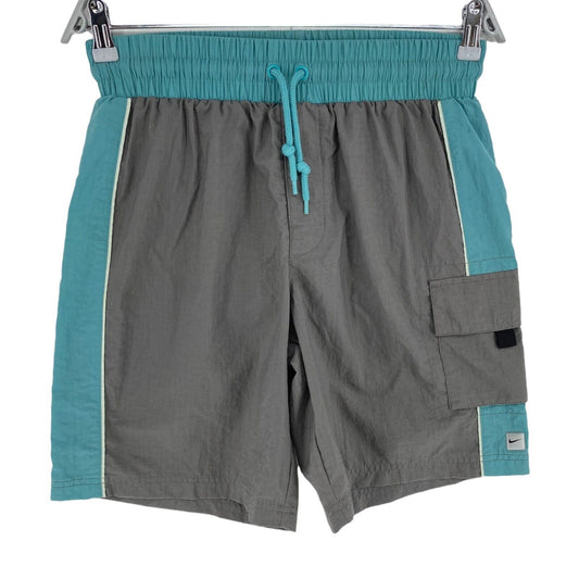 NIKE Graue Bademode Badehose Shorts Größe S