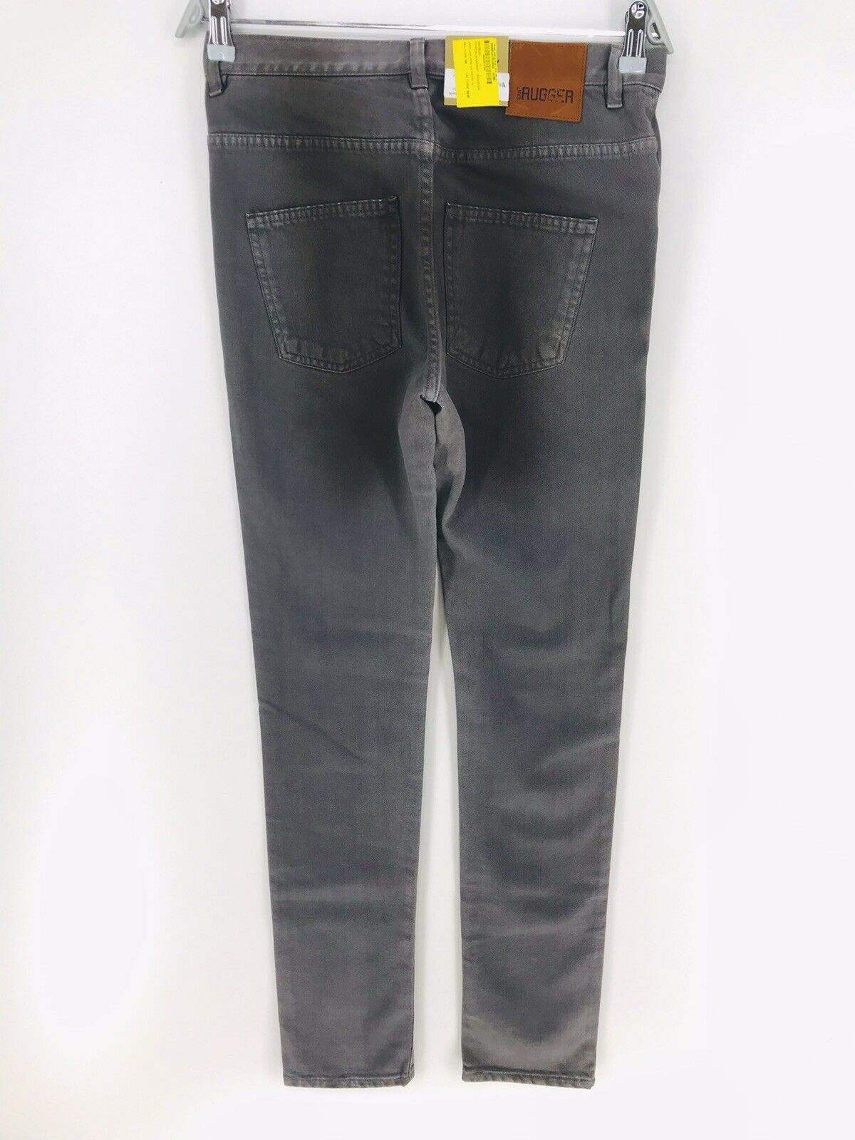 €159 GANT BONNIE Grey High Waist Tight Fit Narrow Jeans W29 L34 Made In Italy