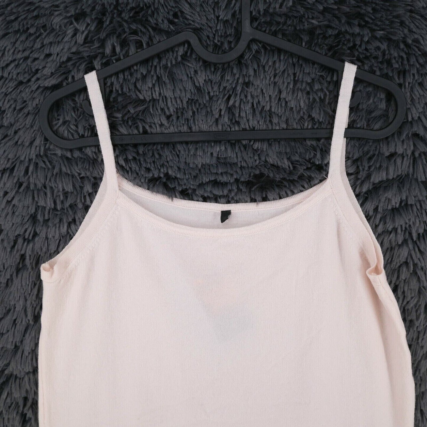 LANEROSSI Light Pink 100% Merino Wool Tank Top Size 3 - L