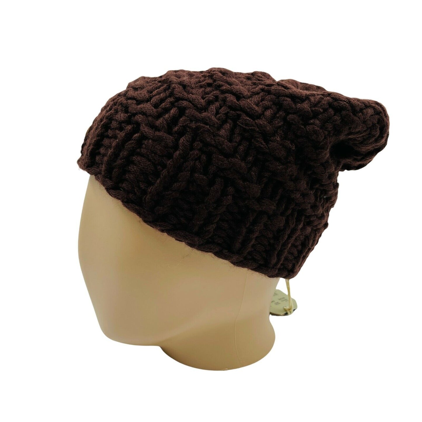 Camel Active Brown Soft Acrylic Beanie Hat