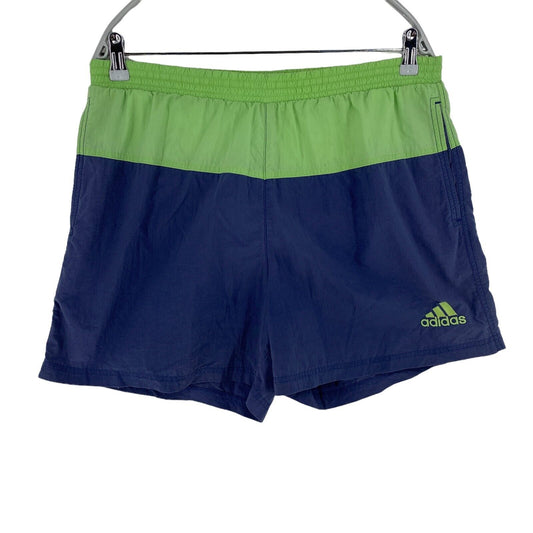 adidas Green Navy Blue Swimwear Swimming Trunks Shorts Size M