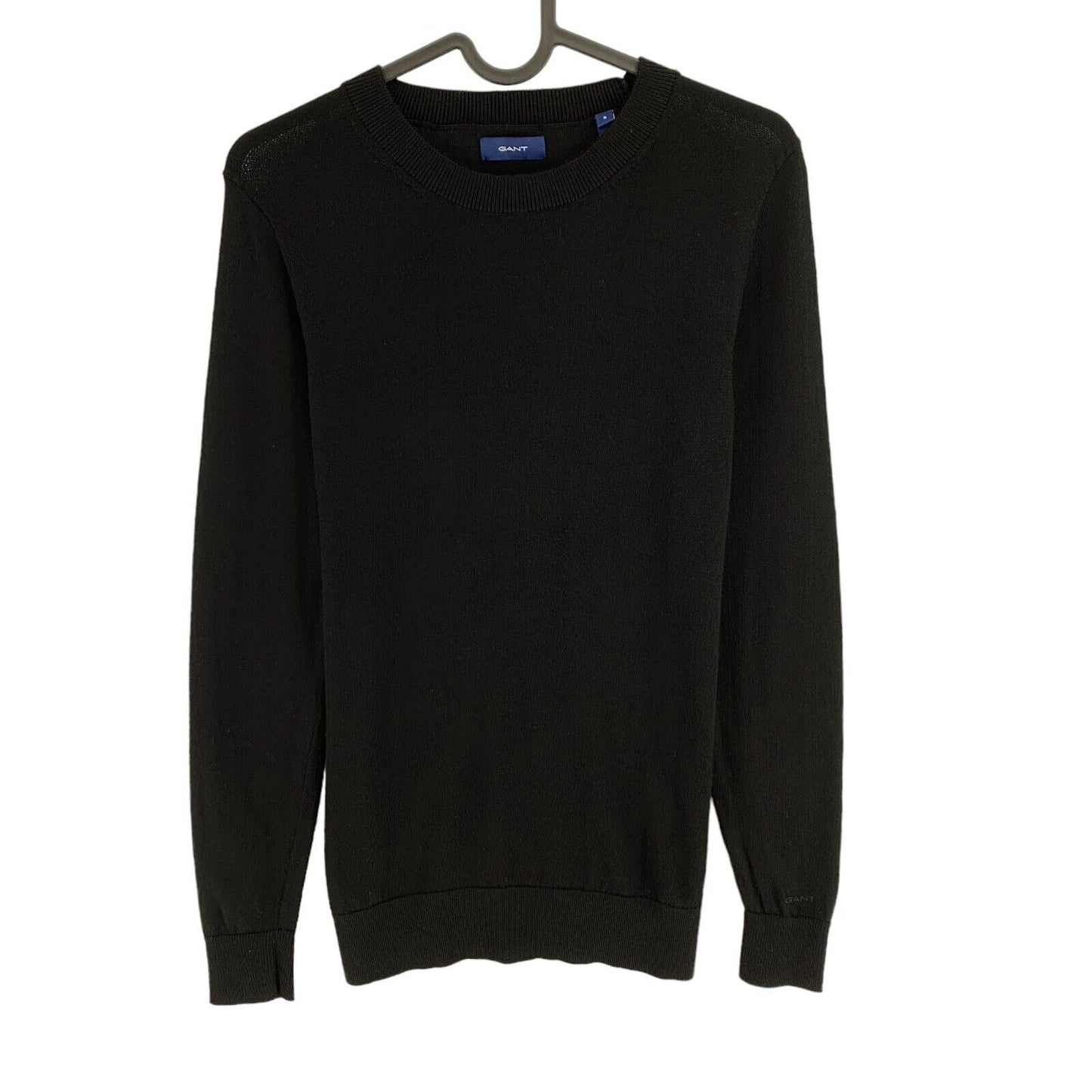 GANT Black Crew Neck Sweater Pullover Size S