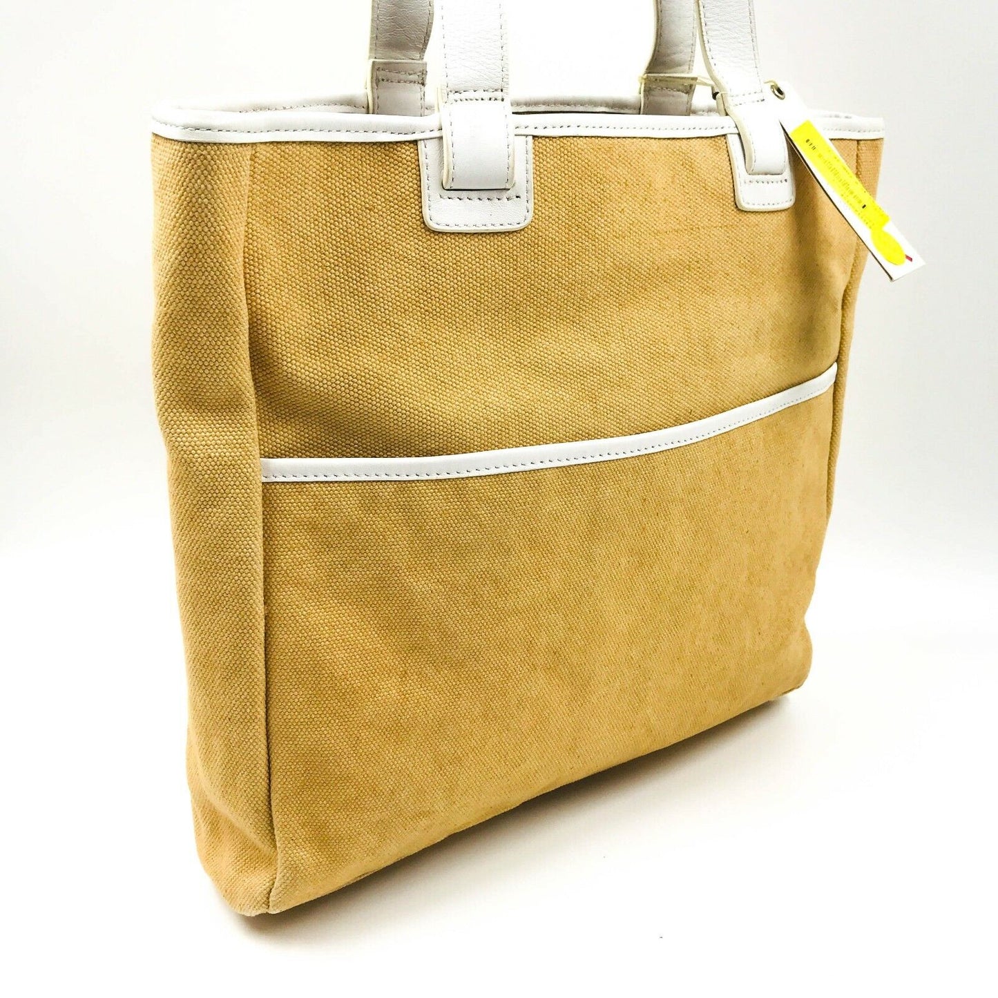 Full Circle Light Brown Canvas Handbag Shoulder Bag