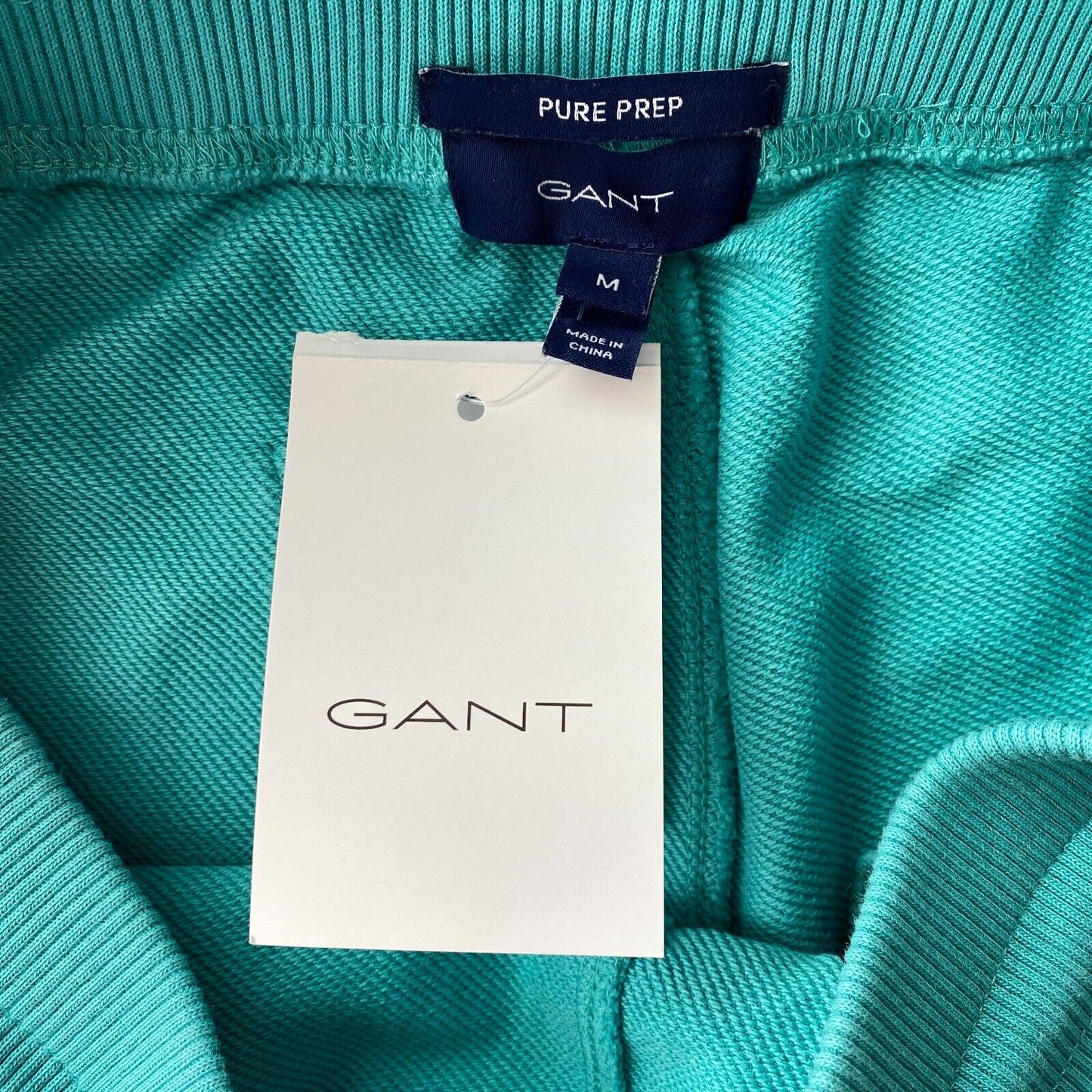 GANT Women Blue Regular Fit Sweat Shorts Size M