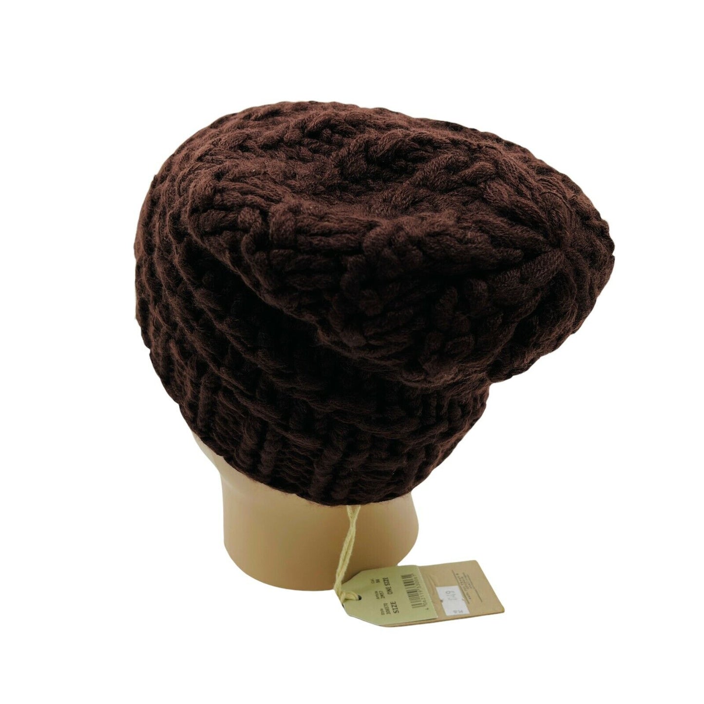 Camel Active Brown Soft Acrylic Beanie Hat