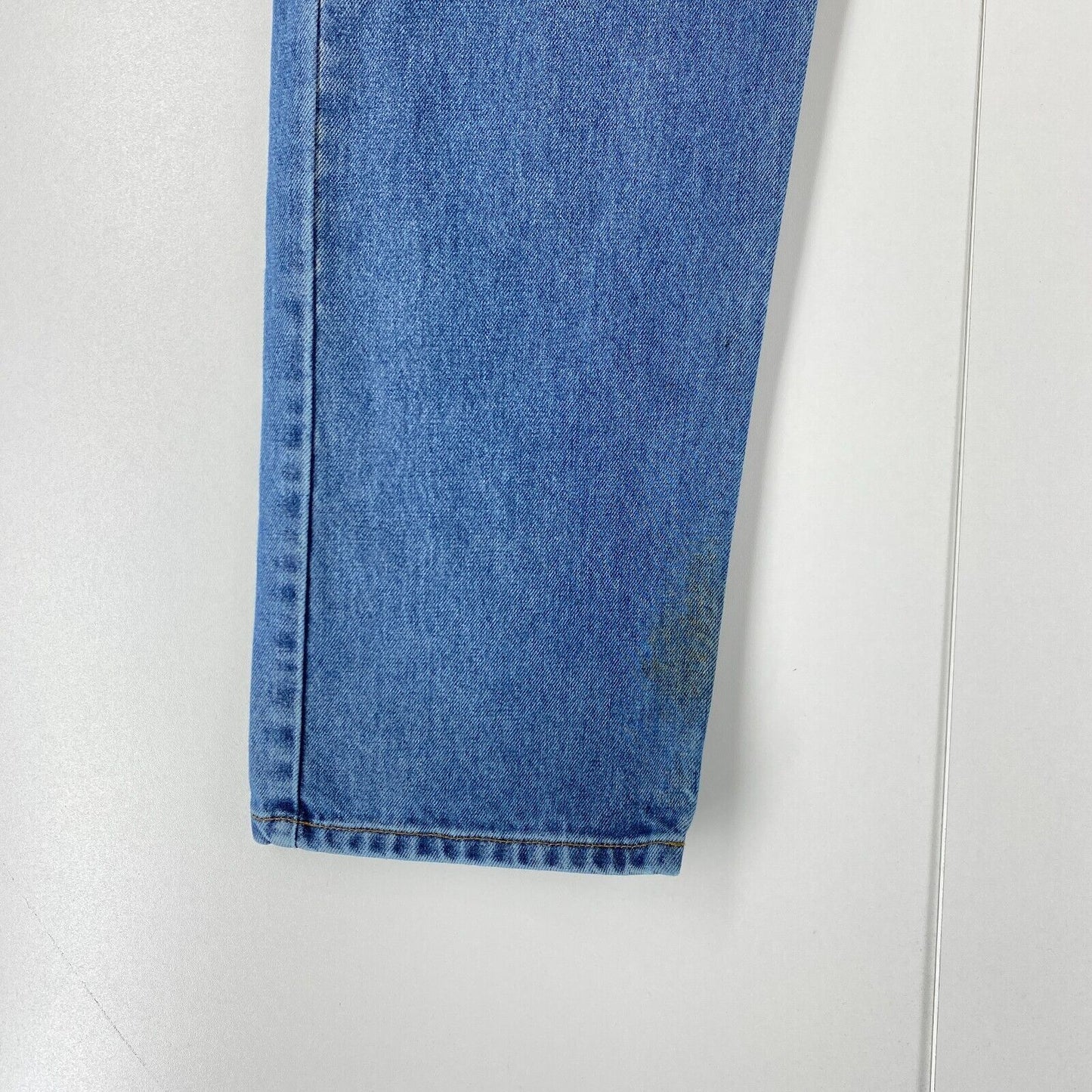 Vintage Levi's 521 02 Blue Regular Straight Fit Jeans W40 L32