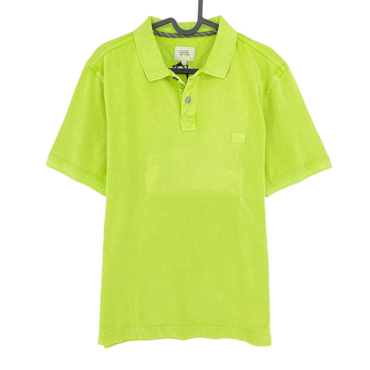 Camel Active Light Green Logo Pique Polo Shirt Size M