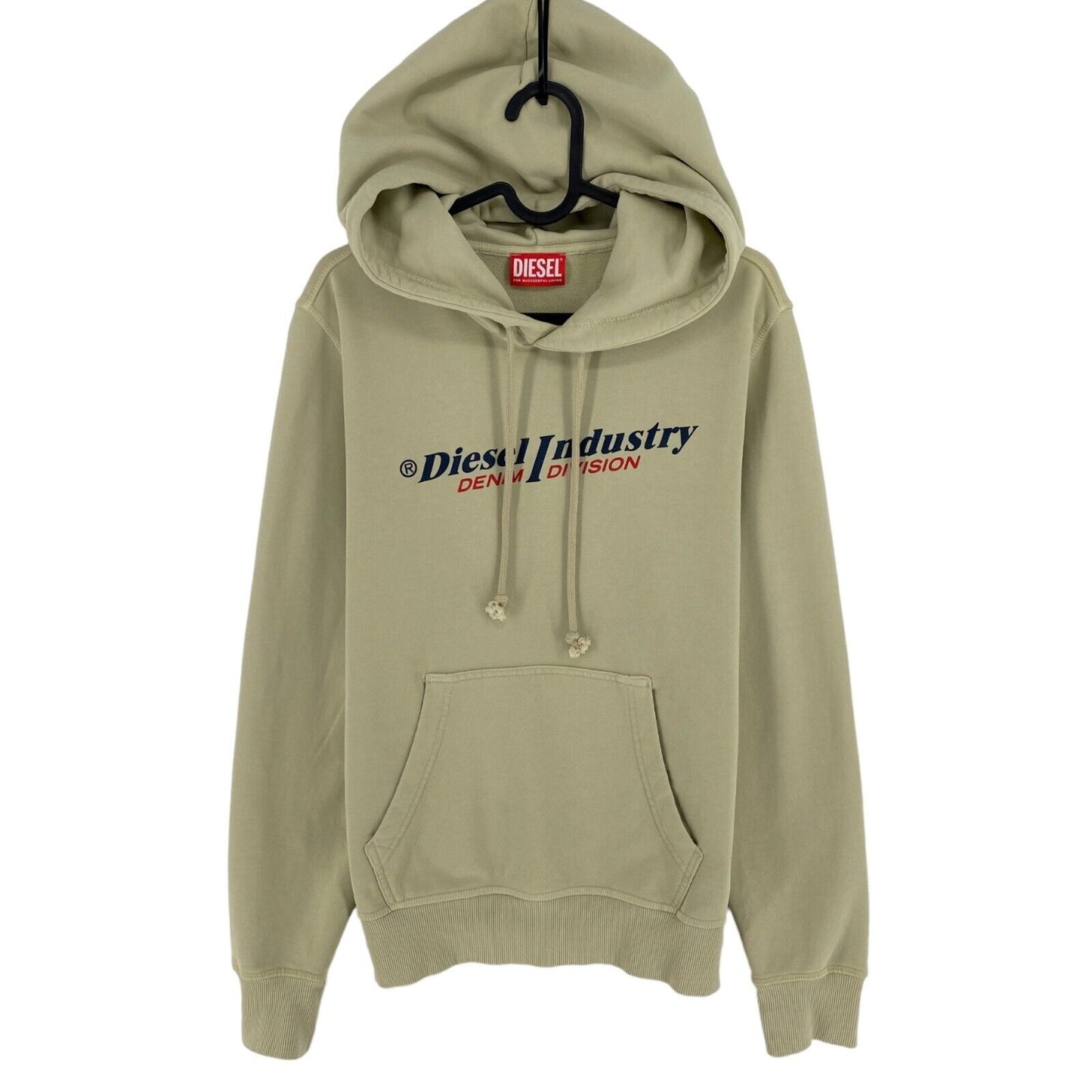 DIESEL Grün Logo Hoodie Pullover Pullover Größe XS