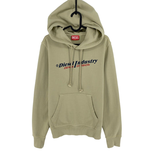 DIESEL Grün Logo Hoodie Pullover Pullover Größe XS