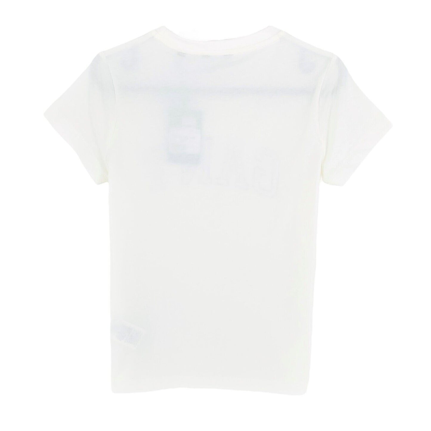 GANT White Arch Logo Crew Neck T Shirt Size M