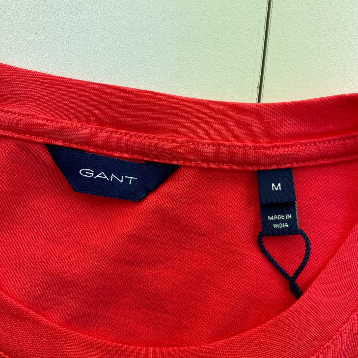 GANT Red Original Crew Neck T-Shirt Size M