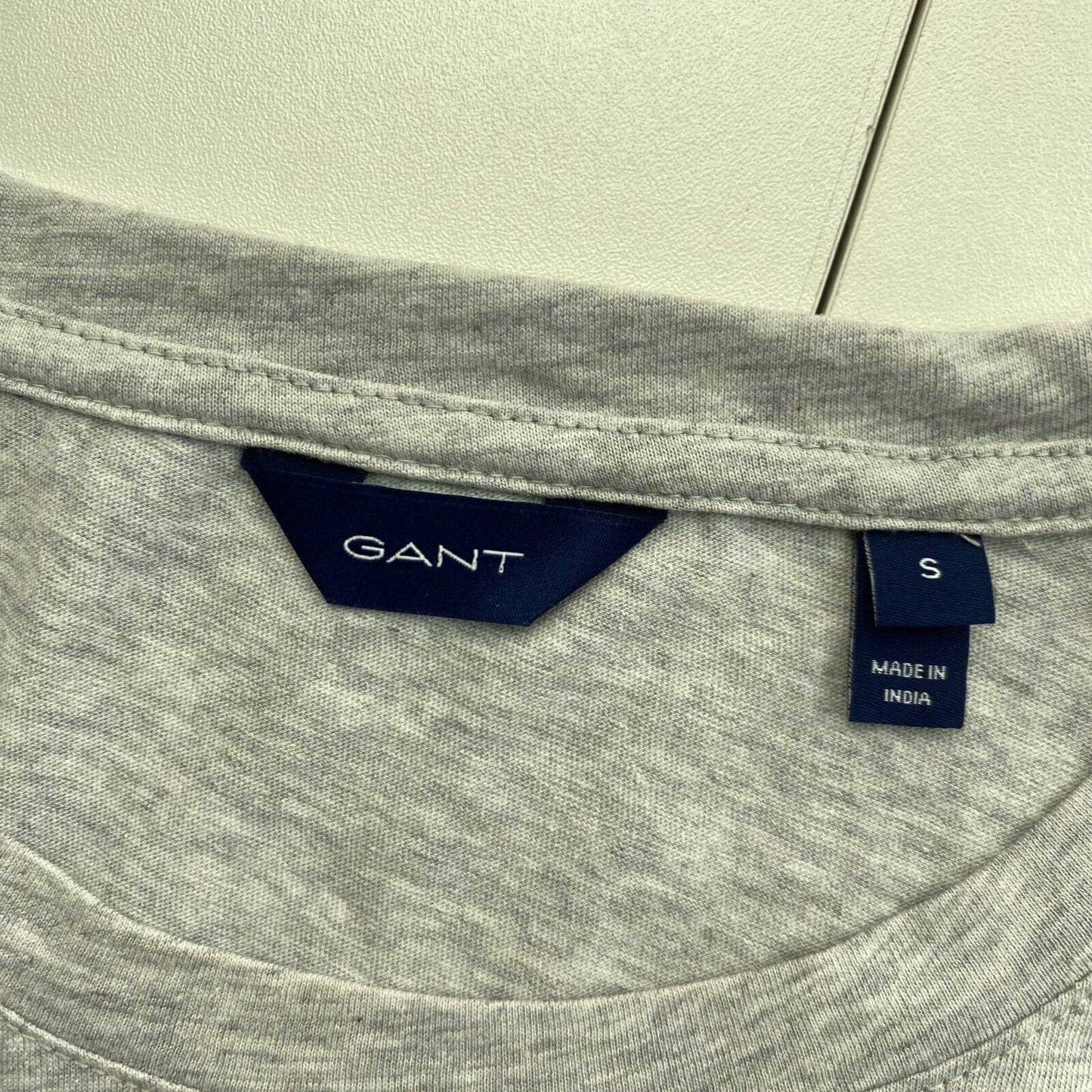 GANT Grey Original Crew Neck T Shirt Size S