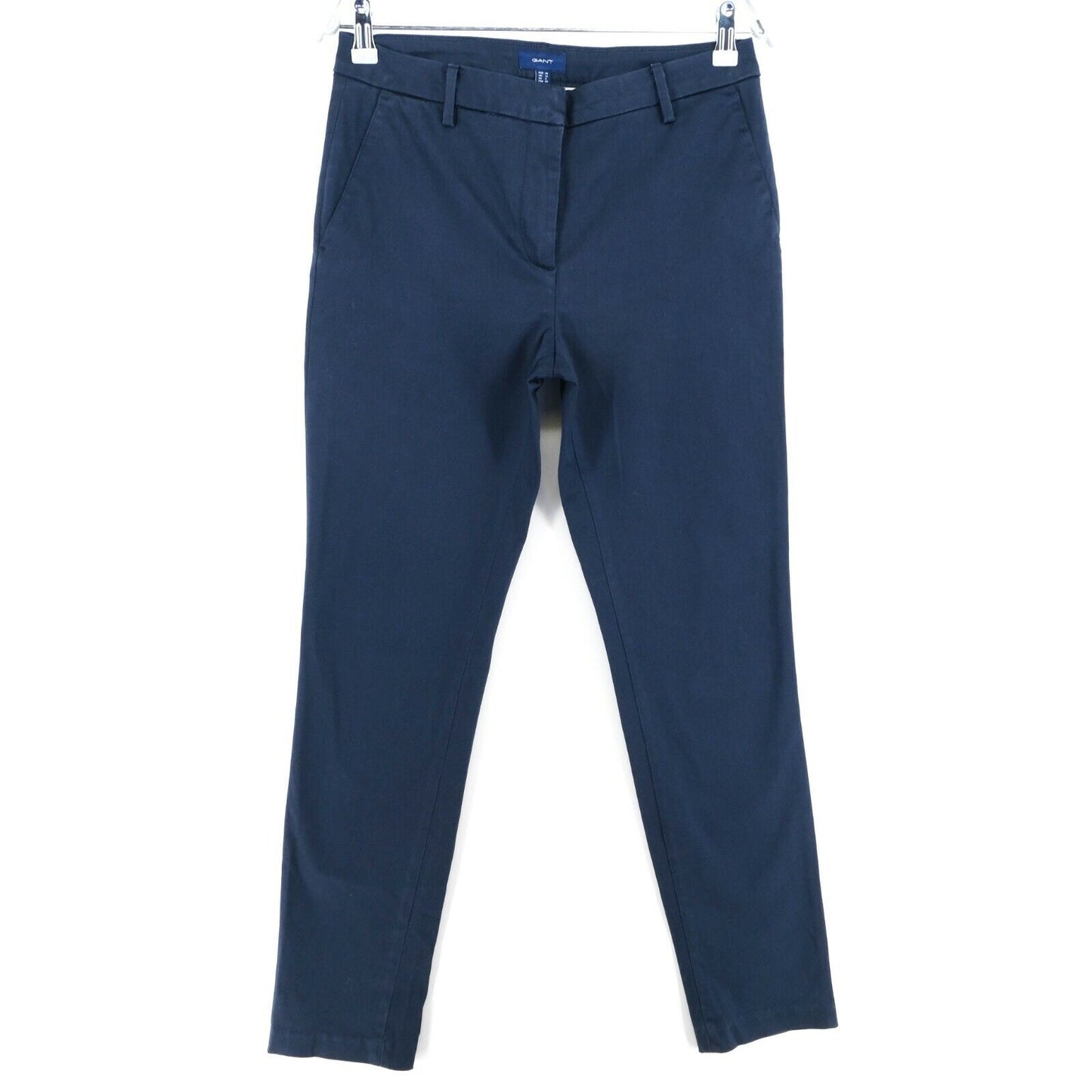 GANT Blue Tech Prep Chino Pants Trousers Size EUR 38 UK 12 US 8