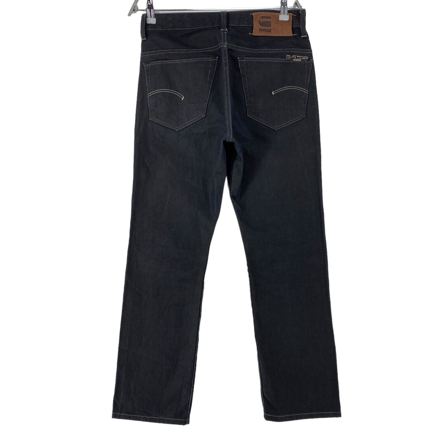 G-STAR 3301 Schwarze Jeans mit normaler gerader Passform, W30 L30