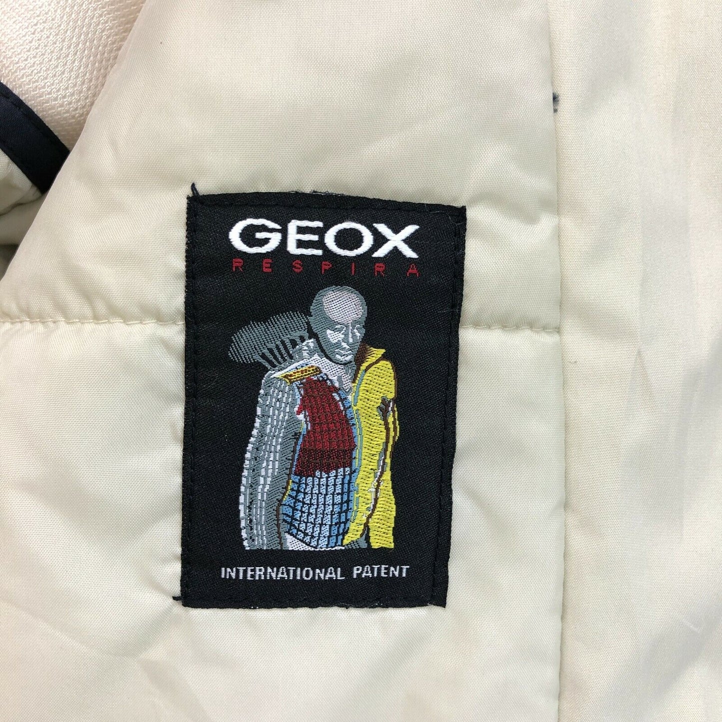 GEOX Beige Padded Puffer Jacket Size 6 Years