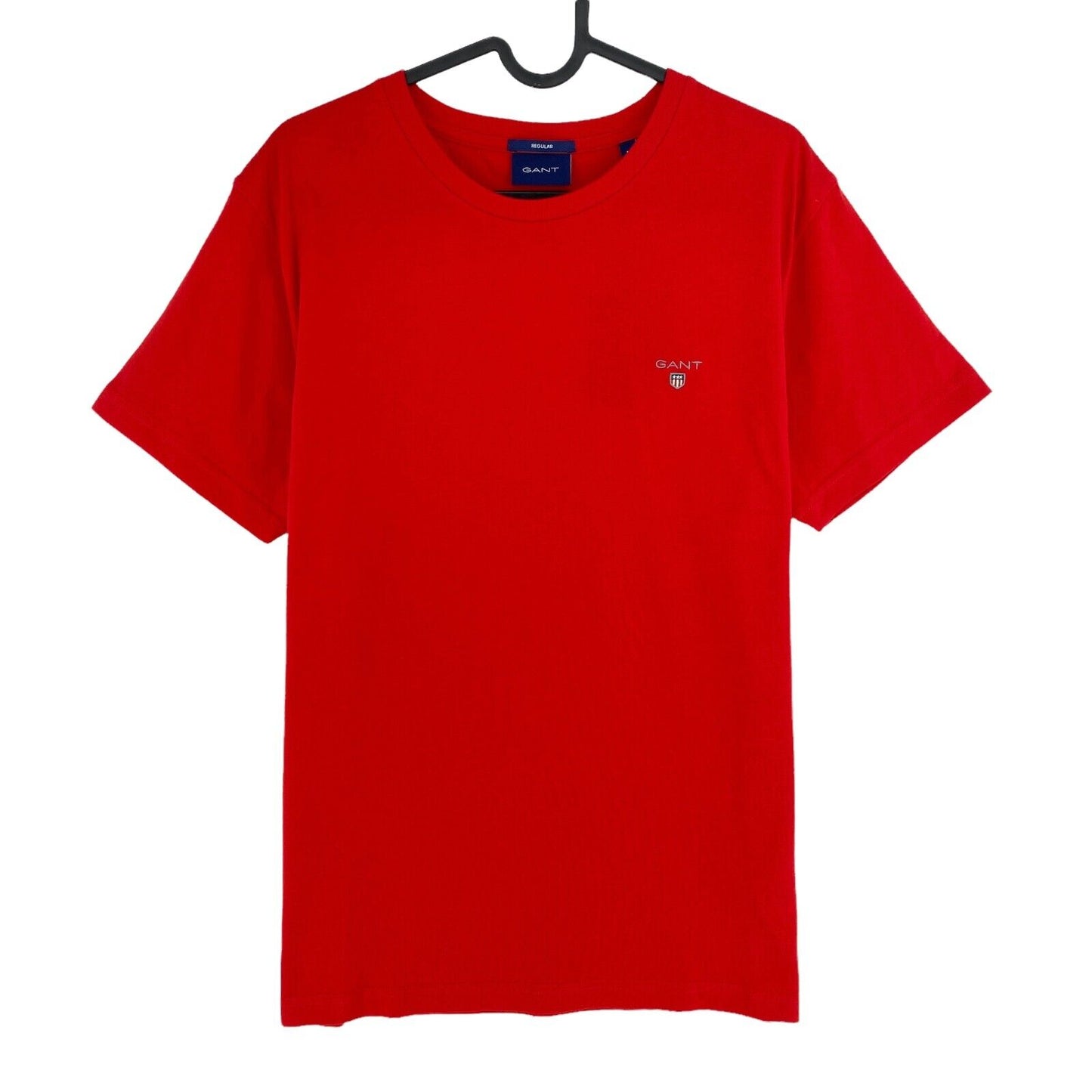 GANT Red Original Regular Crew Neck T Shirt Size M