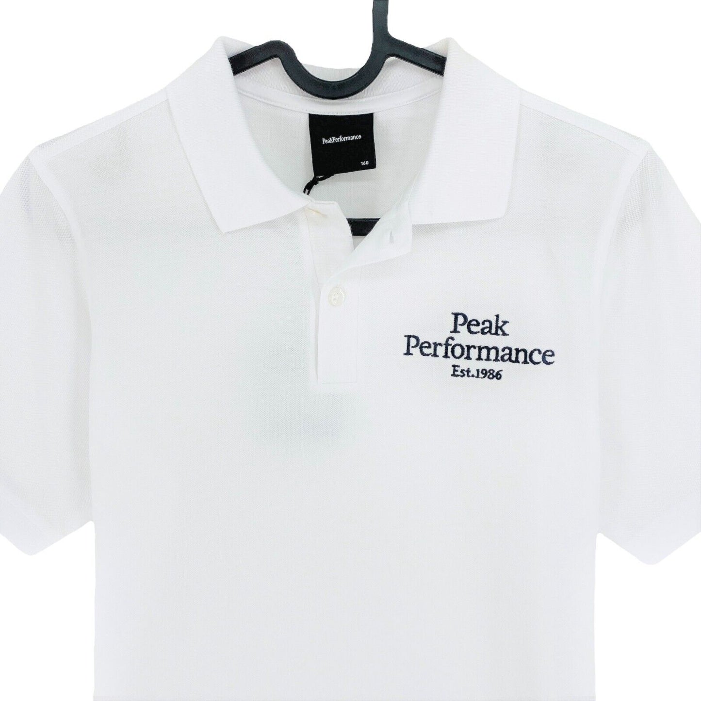 PEAK PERFORMANCE Polo Original Blanc Garçon Taille 160 cm