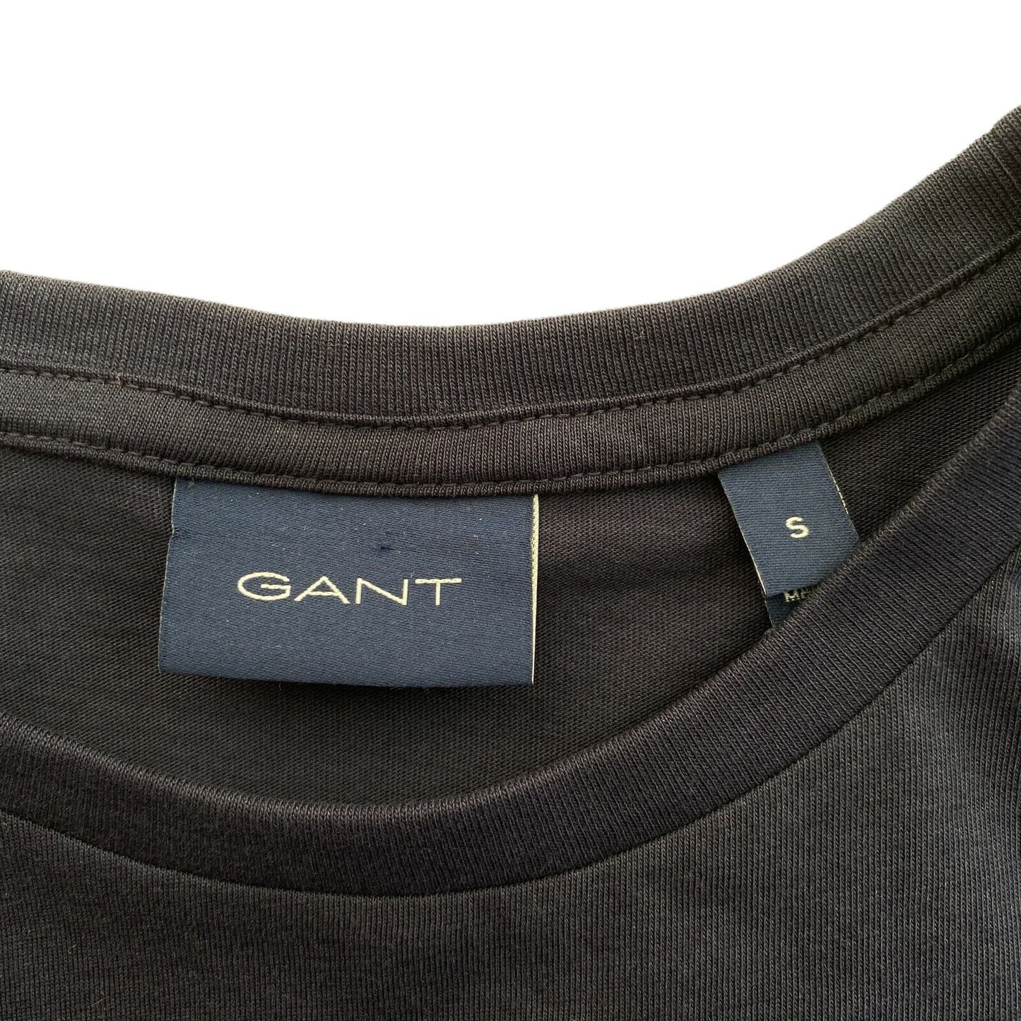 GANT Navy Blue Original Crew Neck T Shirt Size S