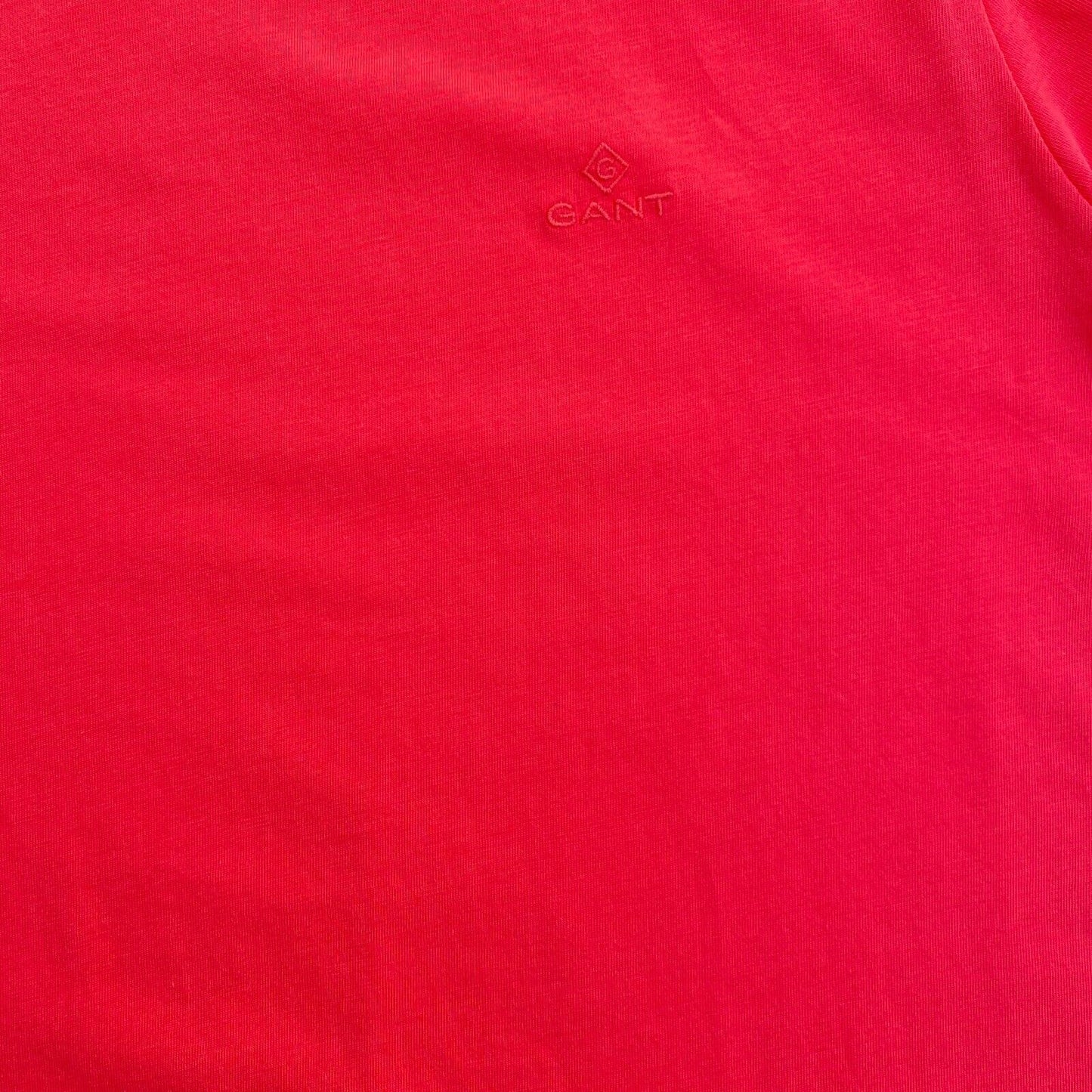 GANT Rot Original Rundhals-T-Shirt Größe M