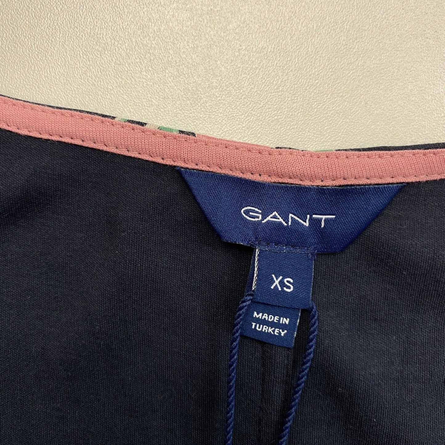 GANT Robe en jersey ceinturée à imprimé prairie bleu foncé Taille XS