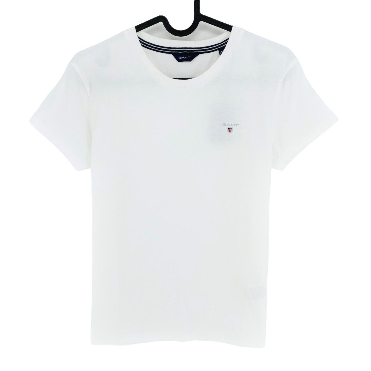 GANT Girls White Original Crew Neck T-Shirt Size 13 - 14 Years 158/164 cm