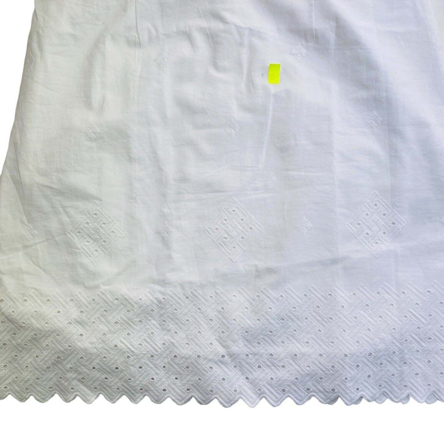 GANT Robe sans manches en broderie anglaise blanche Taille EU 36 UK 8 US 6