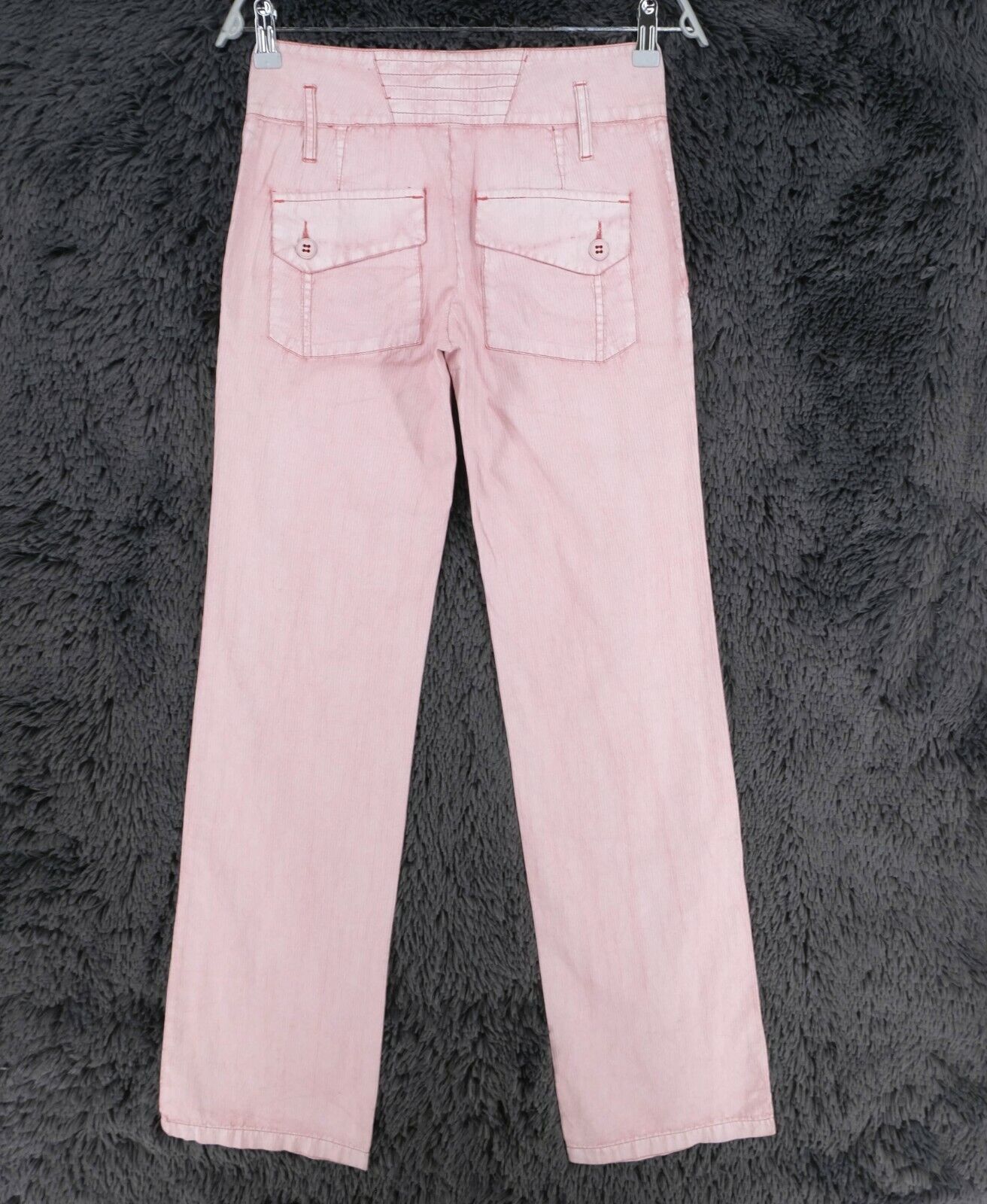 STEFANEL Pink Flared Pants Trousers Size EU 32 UK 2 US 0