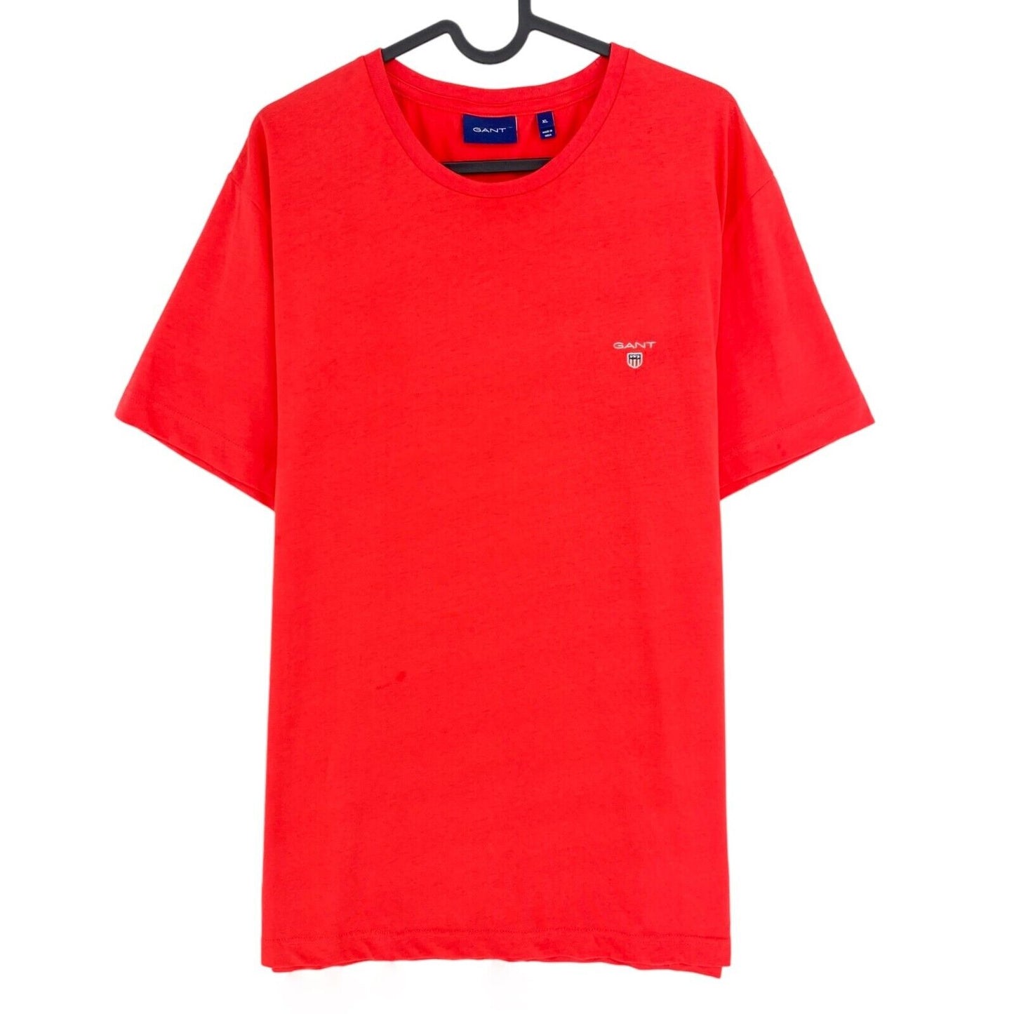 GANT Rot Original Rundhals-T-Shirt Größe XL