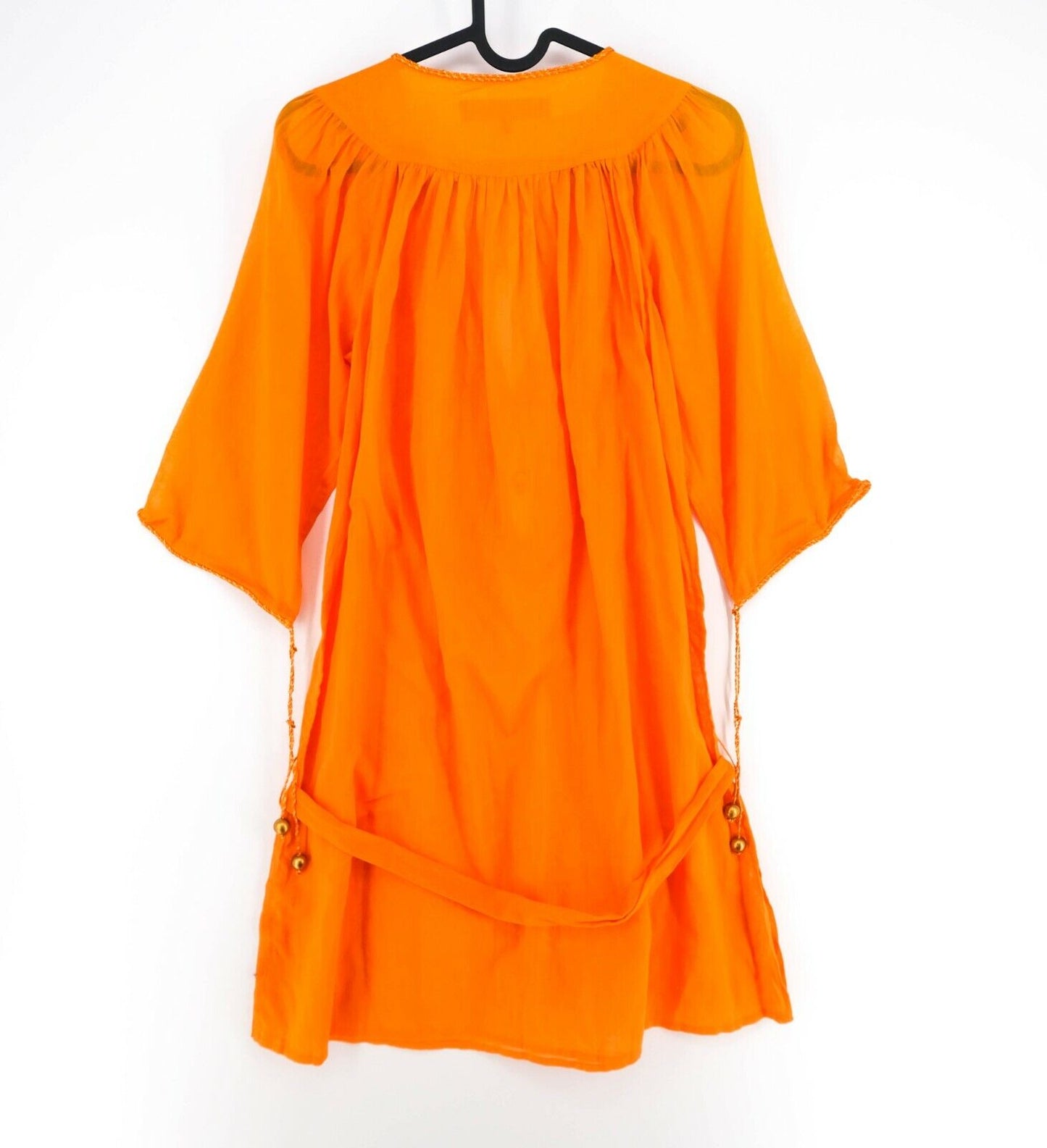 RRP €195 FRENCH CONNECTION Orange V Neck Dress Size 10 - S