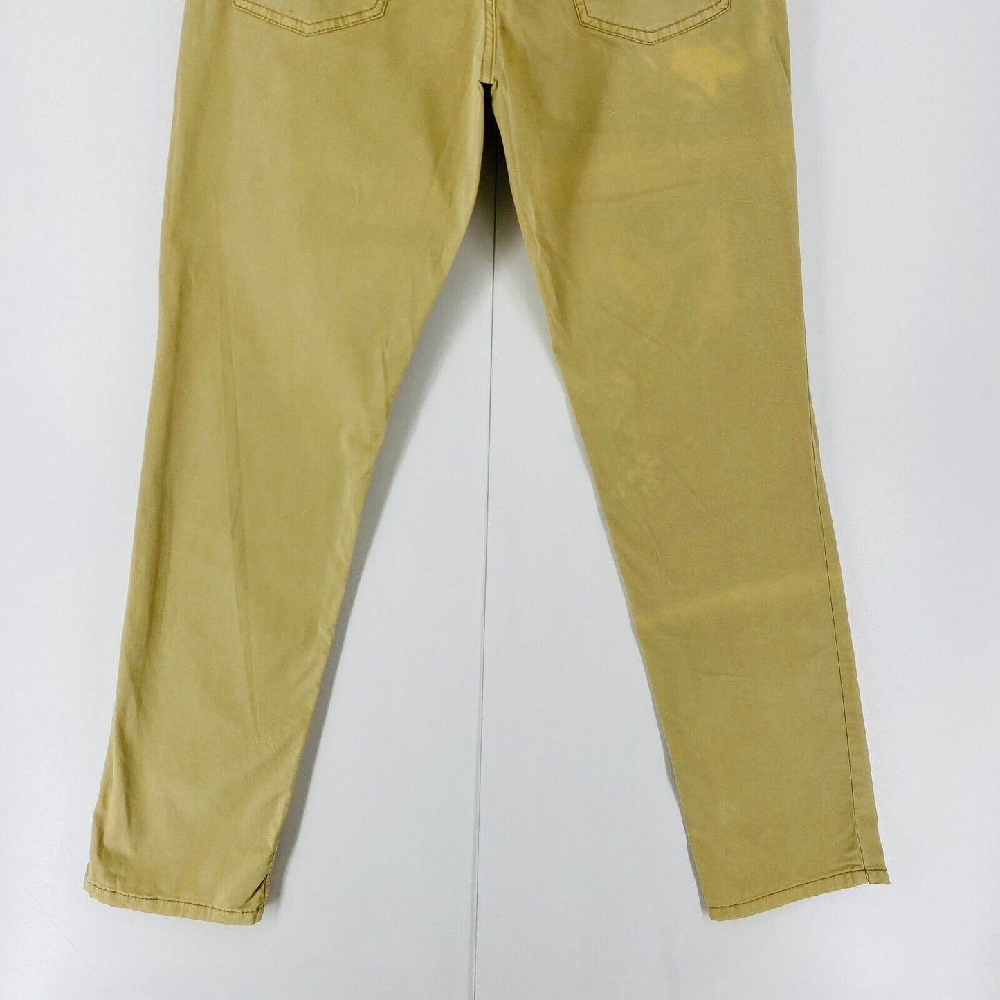 Camel Active Mens Beige Relaxed Straight Fit Jeans Trousers W34 L34