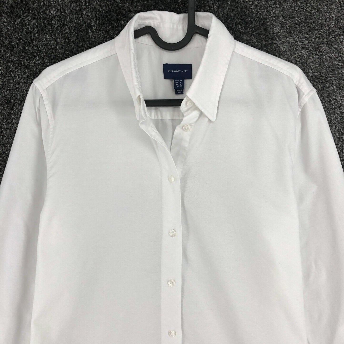 GANT White Long Shirt Size EU 34 UK 6 US 4