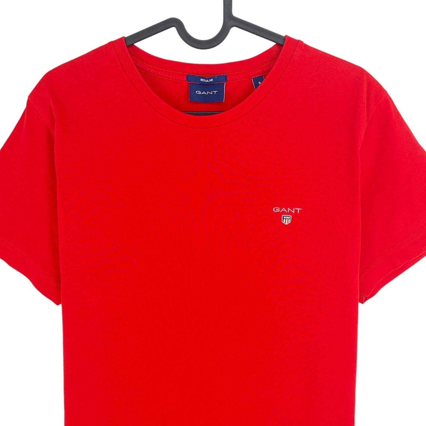 GANT Red Original Regular Fit Crew Neck T-Shirt Size S