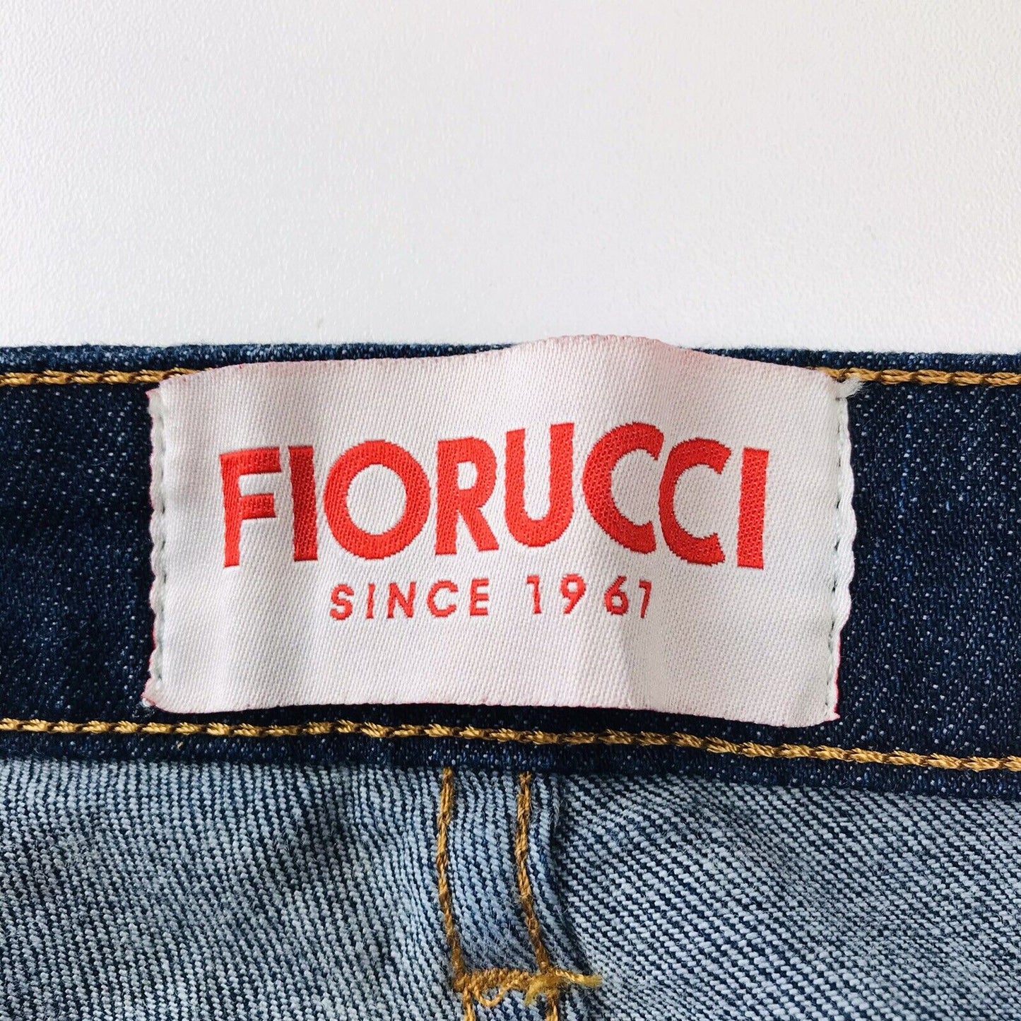 RRP €149 FIORUCCI Women Dark Blue Stretch Skinny Fit Ripped Jeans Size 43 W29