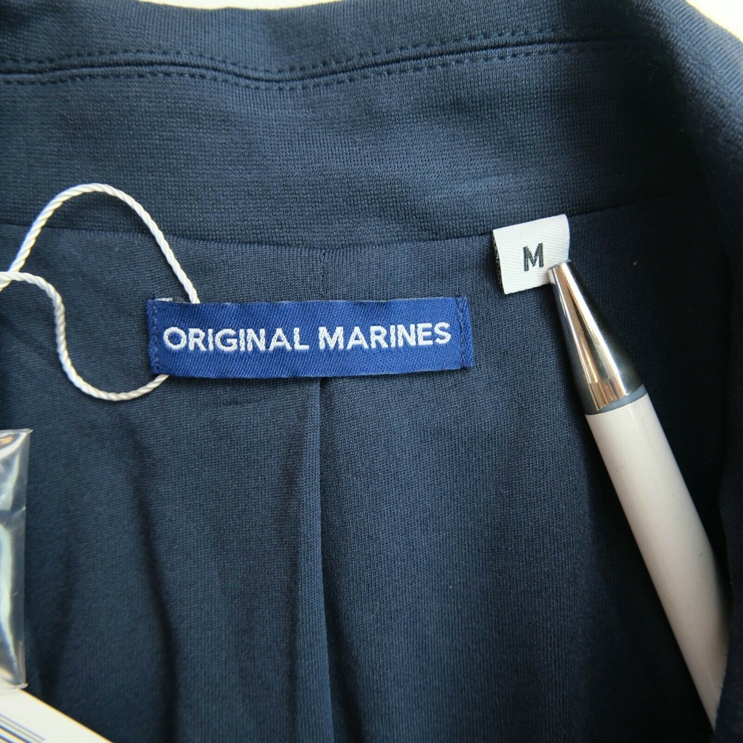 Original Marines Navy Blue V Neck Jacket Size M