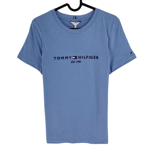 Tommy Hilfiger Women Blue DS Regular Hilfiger Crew Neck Tee T Shirt Size M