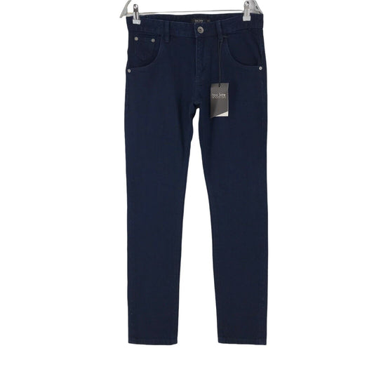 TOO LATE NO MORE Women Dark Blue Slim Fit Jeans W30