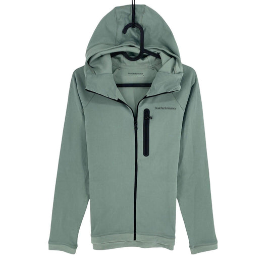 Peak Performance Women Green Light Zip Hood Jacket Size S