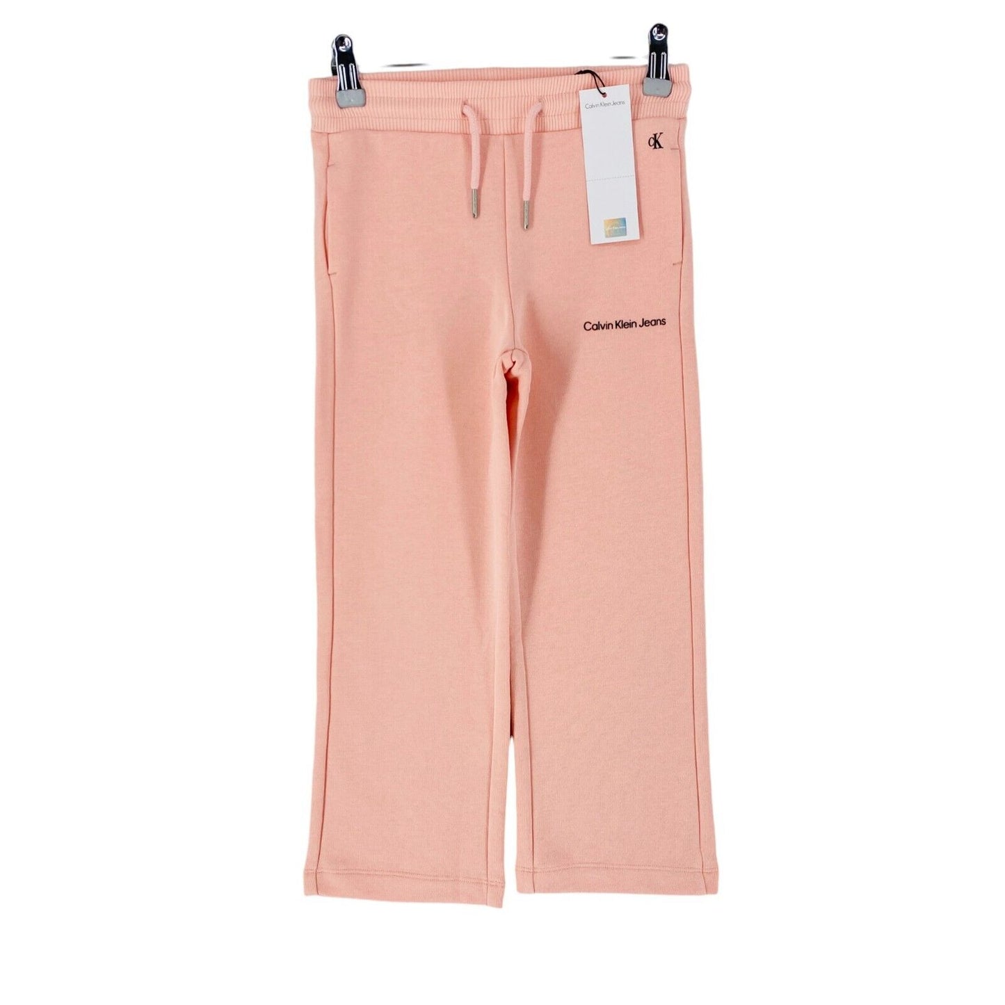 Calvin Klein Girls Pink Regular Fit Sweatpants Trousers Size 6 Years